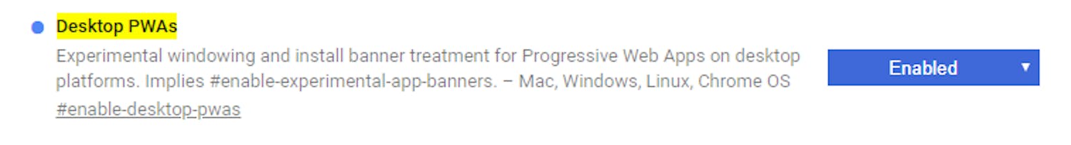 Googlen pwa-sovellukset